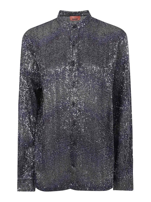 MISSONI: Camisas - Camisa - Marrón