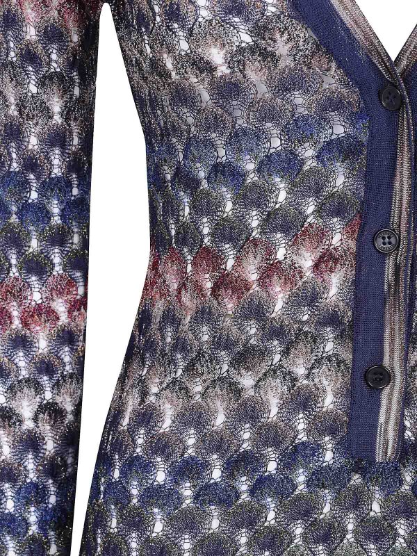 The Best Shops MISSONI: Suéteres con cuello pico - Suéter Cuello Redondo - Multicolor