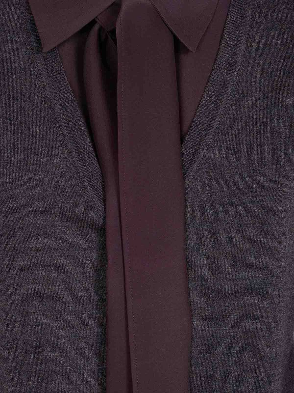The Best Shops P.A.R.O.S.H.: Cardigans - Cardigan - Braun