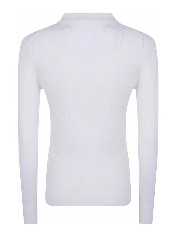 P.A.R.O.S.H.: polo shirts online - Wool Polo Neck Sweater