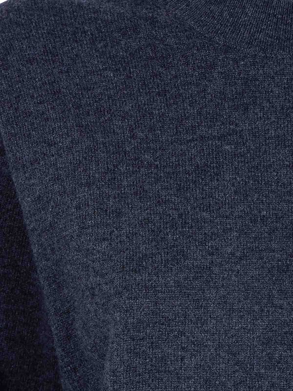 The Best Shops P.A.R.O.S.H.: Strickpullover mit Rundhalsausschnitt - Rundhalspullover - Grau