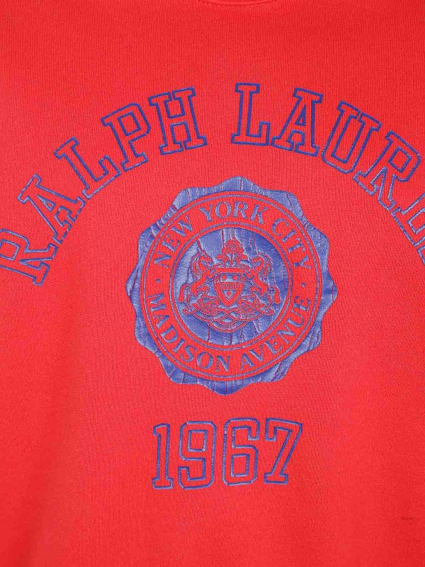 The Best Shops POLO RALPH LAUREN: スウェット＆セーター - スウェットシャツ/セーター - 赤