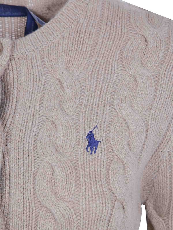 The Best Shops POLO RALPH LAUREN: カーディガン - カーディガン - ヌードカラー