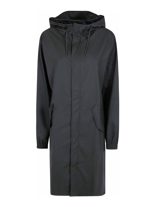 RAINS: Parkas - Parka - Verde
