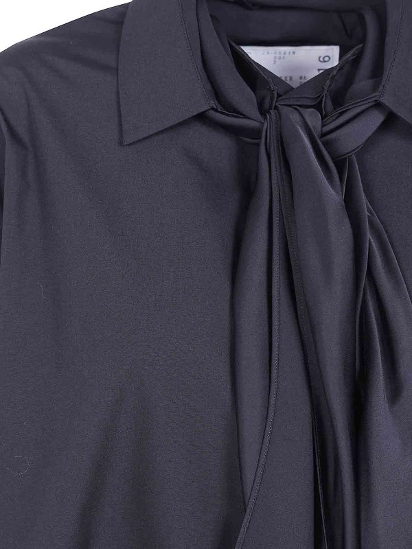 The Best Shops Sacai: Hemden - Hemd - Schwarz