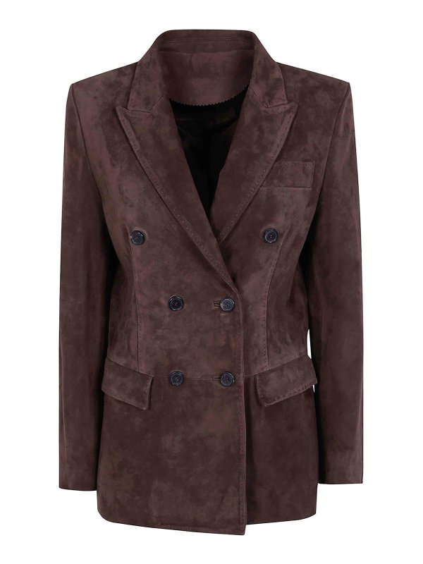 SEVENTY: Lederjacken - Lederjacke - Braun