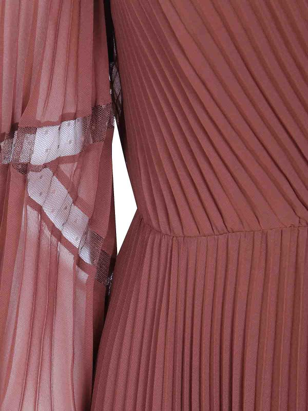 The Best Shops TWINSET: Maxikleider - Maxikleid - Braun