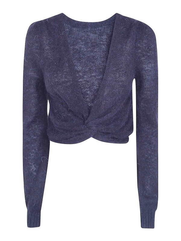 TWINSET: Pull col rond - Pull Col Rond - Noir