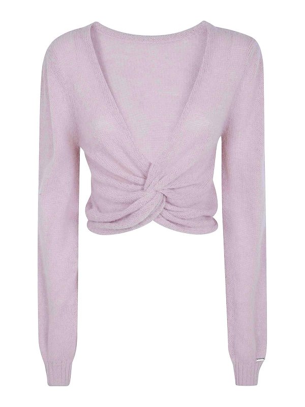 TWINSET: crew necks - V Neck Sweater