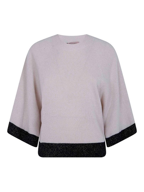 TWINSET: Pull col rond - Pull Col Rond - Orange