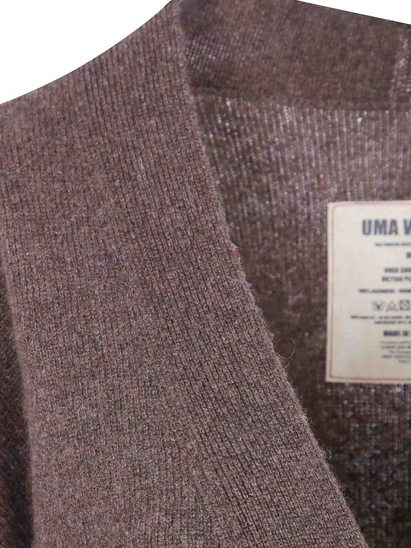 The Best Shops UMA WANG: カーディガン - カーディガン - ブラウン