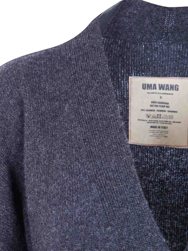 The Best Shops UMA WANG: Cardigans - Cardigan - Grau