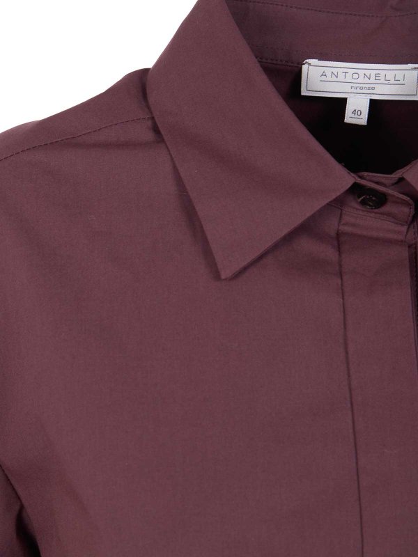 The Best Shops ANTONELLI FIRENZE: ニーレングスドレス - 膝丈ドレス - ブラウン