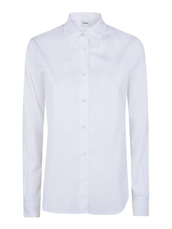 ASPESI: Camisas - Camisa - Blanco