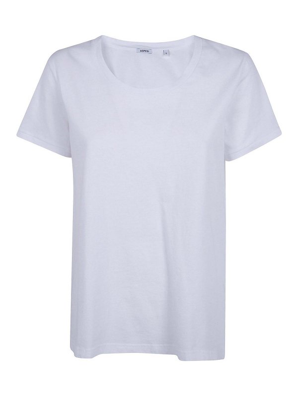 ASPESI: Camisetas - Camiseta - Blanco