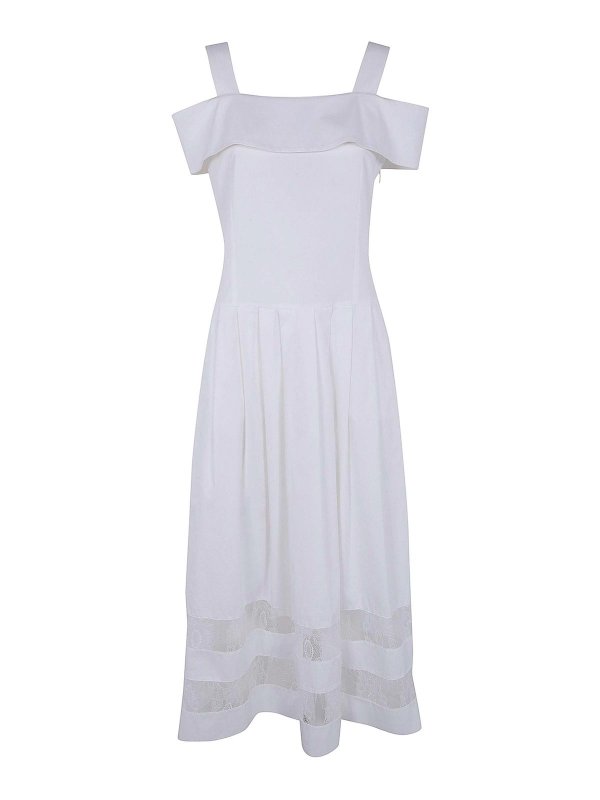 BLUGIRL: Maxi robe - Maxi Robe - Blanc