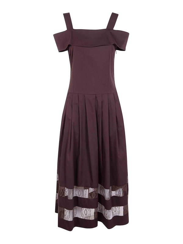 BLUGIRL: Maxikleider - Maxikleid - Braun