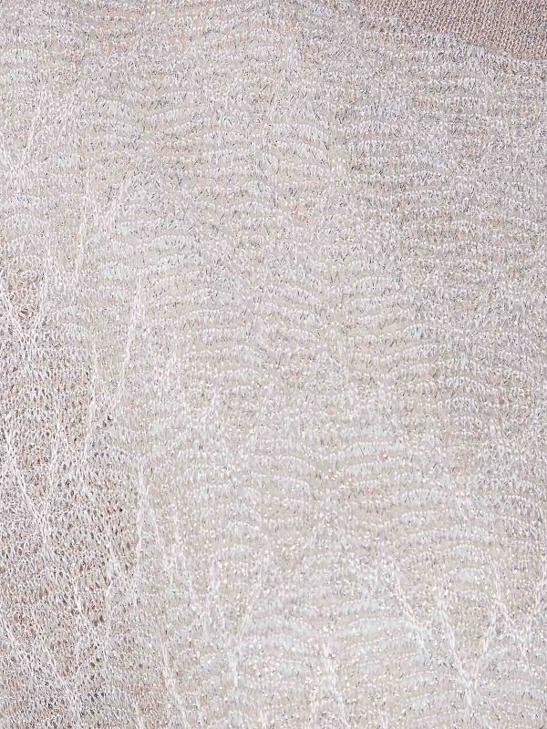 The Best Shops D.EXTERIOR: Strickpullover mit Rundhalsausschnitt - Rundhalspullover - Metallic