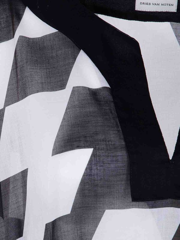 The Best Shops DRIES VAN NOTEN: シャツ - シャツ - 黒
