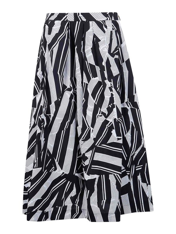 DRIES VAN NOTEN: Knielange und Midi Röcke - Midirock - Schwarz