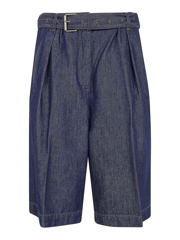 DRIES VAN NOTEN: Shorts - Short - Bleu