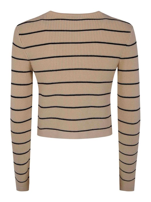 ELISABETTA FRANCHI: クルーネック online - クルーネック - ヌードカラー