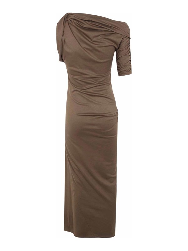 JACQUEMUS: Maxi robe online - Maxi Robe - Vert