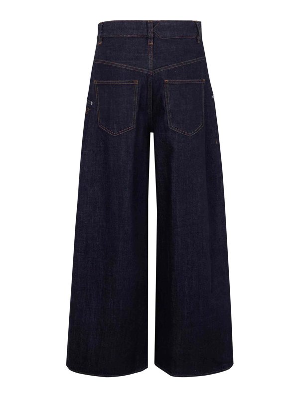 JACQUEMUS: Jeans patte d