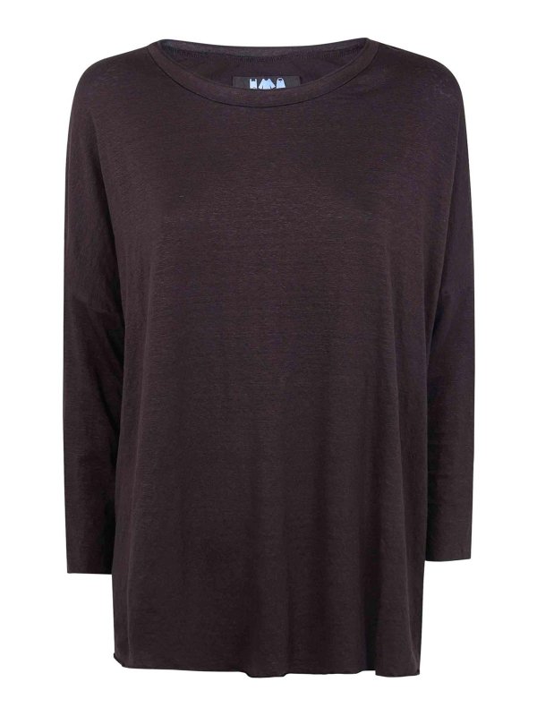 LABO.ART: Pull col rond - Pull Col Rond - Marron