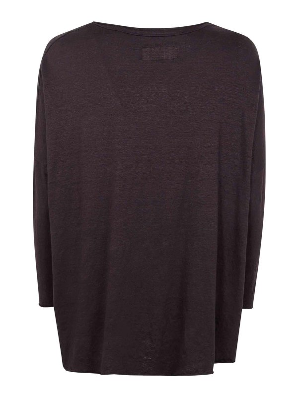 LABO.ART: Pull col rond online - Pull Col Rond - Marron