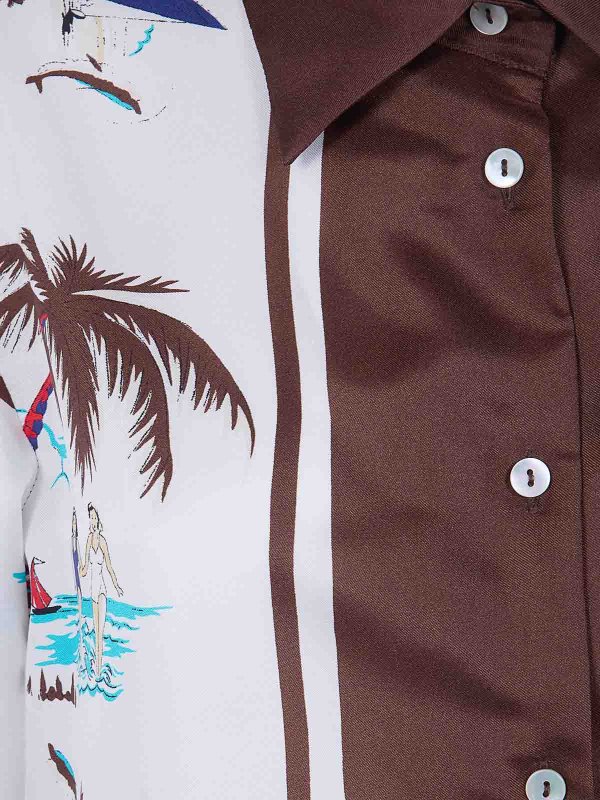 The Best Shops P.A.R.O.S.H.: Camisas - Camisa - Marrón