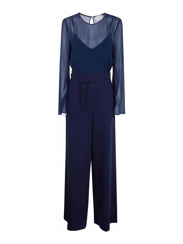 P.A.R.O.S.H.: Jumpsuits - Jumpsuit - Blau