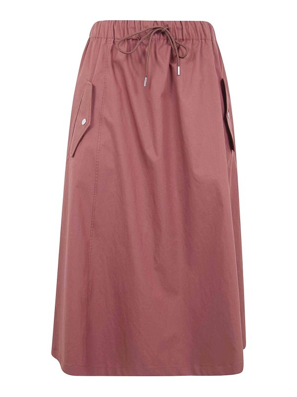 PAUL SMITH: Jupes midi et au genou - Jupe Midi - Rouge