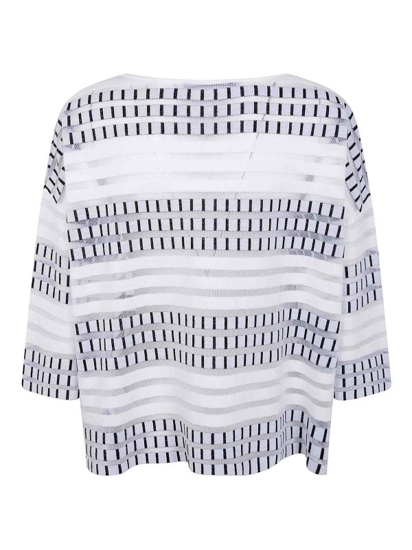 PIERANTONIO GASPARI: maglia collo rotondo online - Pull jacquard