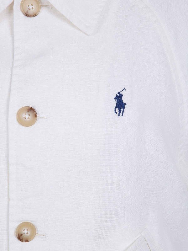 The Best Shops POLO RALPH LAUREN: カジュアルジャケット - カジュアルジャケット - 白