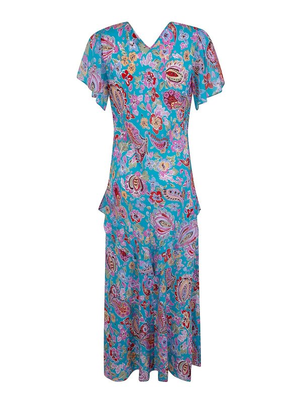 RIXO: Maxikleider online - Maxikleid - Blau