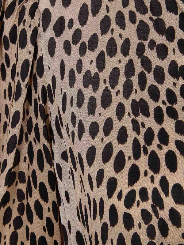 The Best Shops RIXO: abiti lunghi - Abito Izzy Antelope Spot Nero