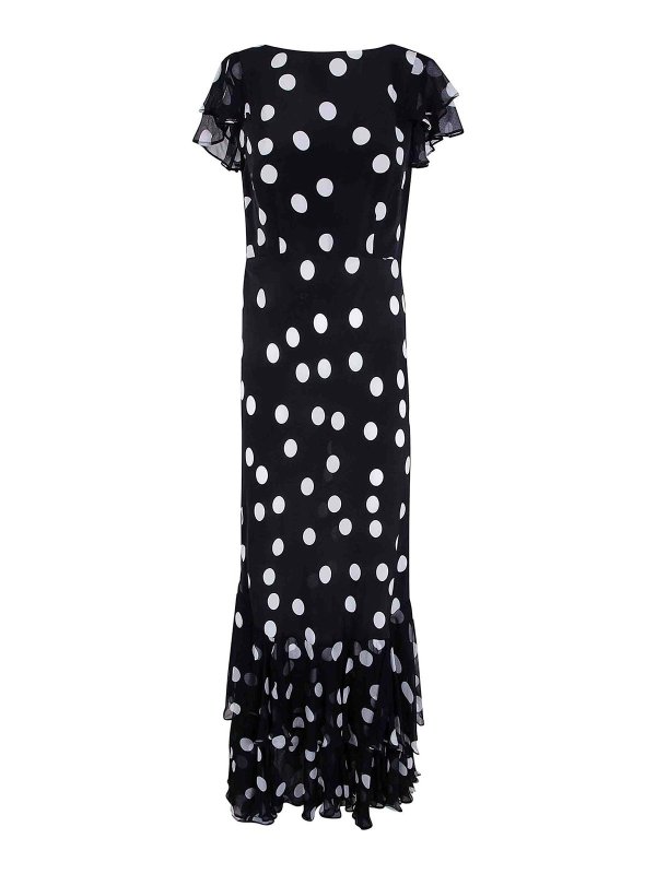 RIXO: Maxi robe - Maxi Robe - Noir