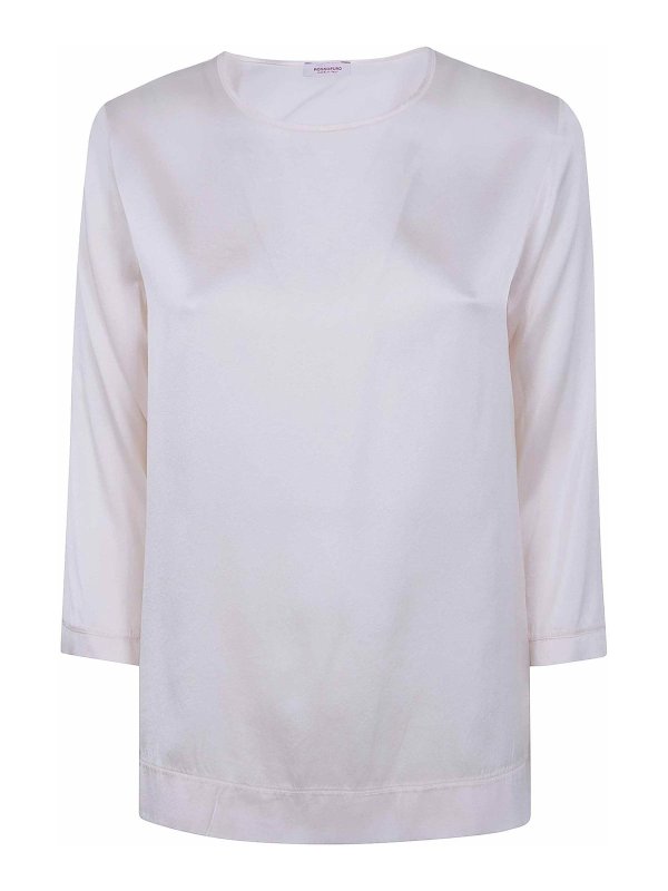 ROSSO PURO: Blusen - Bluse - Rosa