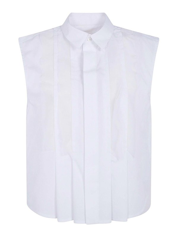 Sacai: Camisas - Camisa - Blanco