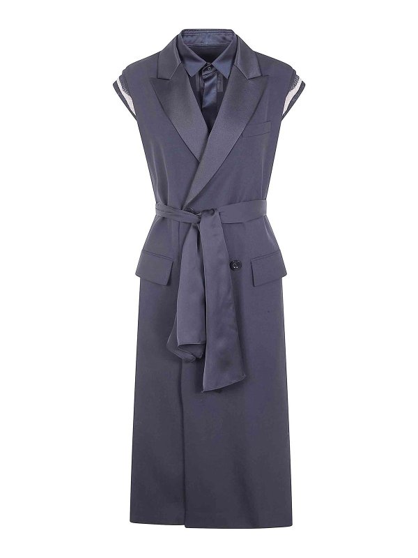 Sacai: vests - Suiting Vest