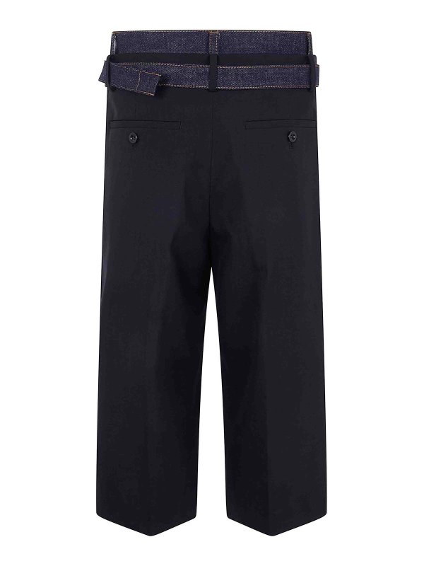 Sacai: カジュアルトラウザー online - カジュアルパンツ - 黒