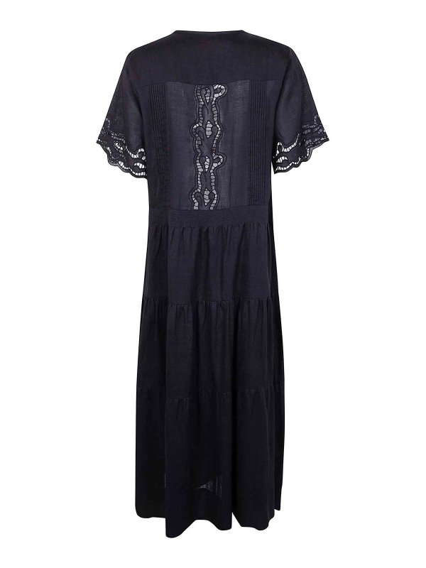 SEVENTY: Maxi robe online - Maxi Robe - Noir