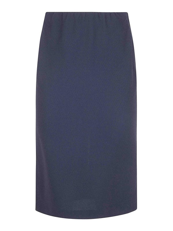 SEVENTY: Knee length skirts & Midi - Link Tech Bistretch Midi Skirt