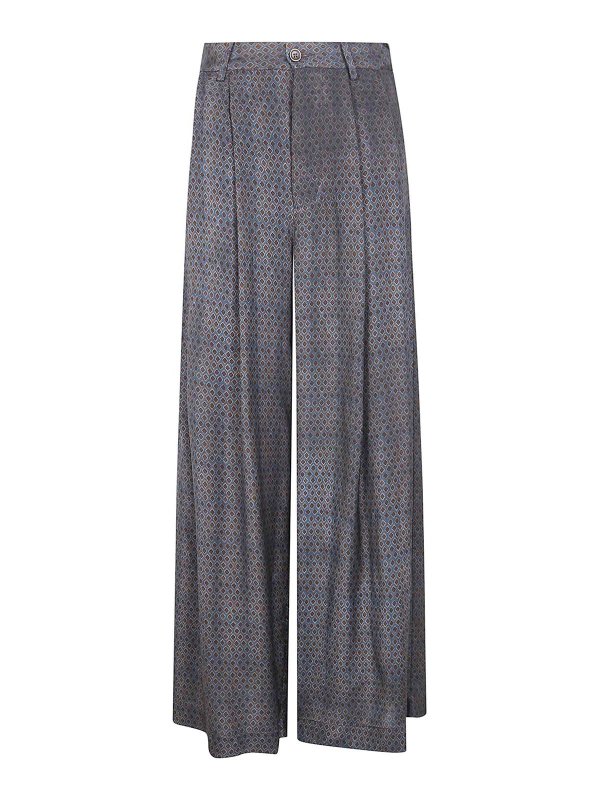 UMA WANG: casual trousers - Paella Pants