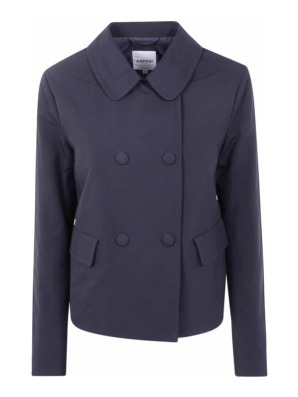 ASPESI: Blazer - Blazer - Blau