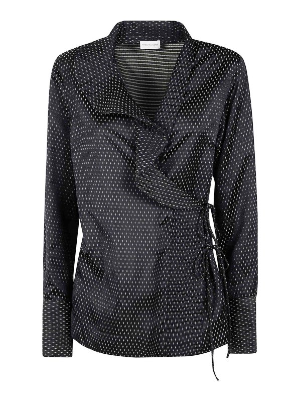 DRIES VAN NOTEN: Hemden - Hemd - Schwarz