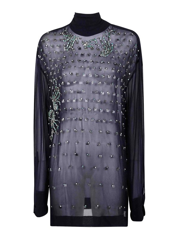 DRIES VAN NOTEN: Hemden - Hemd - Blau