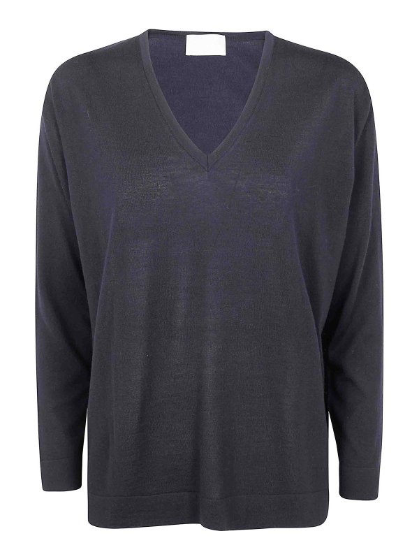 DRUMOHR: Pull col rond - Pull Col Rond - Noir
