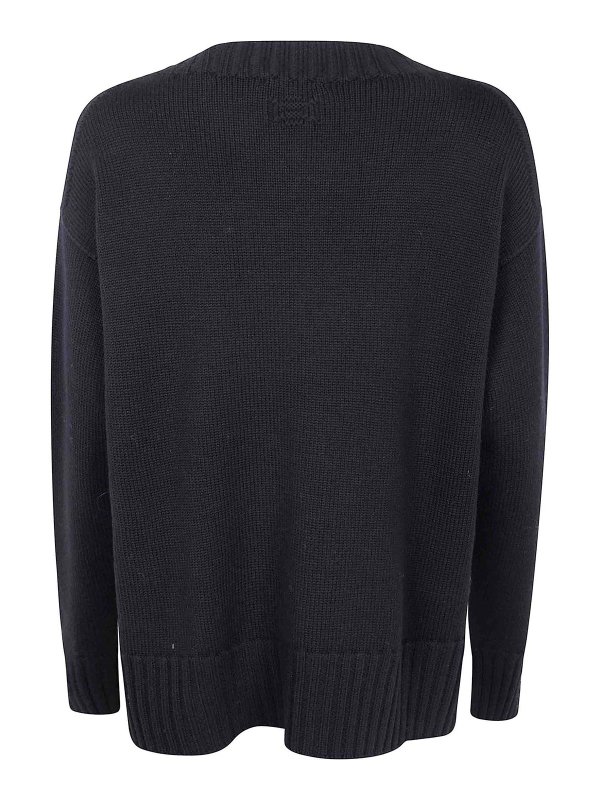 DRUMOHR: Pull col rond online - Pull Col Rond - Noir